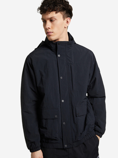 Куртка утепленная мужская Skechers, Черный, размер 44-46