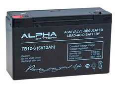 Аккумулятор Alpha 6V 12000mAh FB12-6 LFA