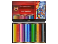 Карандаши цветные Koh-i-Noor Polycolor 36 цветов 3825036002PL