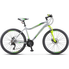 Велосипед Stels Miss-5000 MD 26 V020 16 Серебристый/салатовый