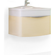 Тумба под раковину Raval Loza 60 подвесная, светлая лен (Loz.01.60/P/SL)