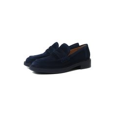 Замшевые пенни-лоферы Gianvito Rossi