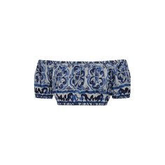 Хлопковый топ Dolce & Gabbana