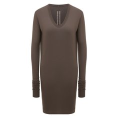 Лонгслив из вискозы и шелка Rick Owens