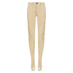 Кожаные брюки Saint Laurent