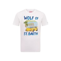 Хлопковая футболка MC2 Saint Barth