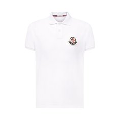 Хлопковое поло Moncler