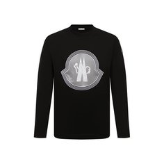 Хлопковый лонгслив Moncler