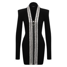 Платье из вискозы Balmain