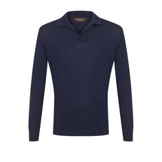Хлопковое поло с длинными рукавами Loro Piana