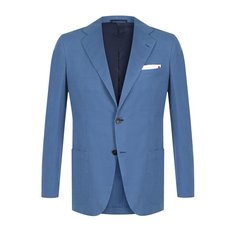 Однобортный хлопковый пиджак Kiton