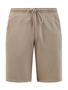 Окрашенные вручную шорты из хлопка с вышивкой XI Bikkembergs