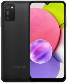 Смартфон Samsung Galaxy A03s 4/64GB KZ (черный)