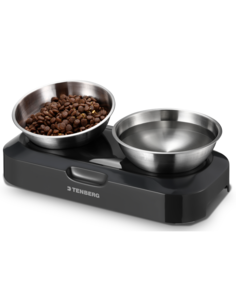 Двойная миска для собак и кошек TENBERG Double Bowls на подставке