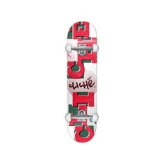 Скейтборд Cliché Uppercase 80x20см red/white Cliche