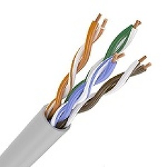 Патч-корд IEK RJ45-RJ45 3м (PC01-C5EU-3M)