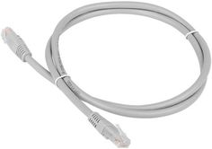 Патч-корд Lanmaster RJ45-RJ45 2м (TWT-45-45-2.0/S-GY)