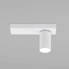 Накладной светодиодный светильник Eurosvet Flank 20139/1 LED белый, поворотный спот 4200 К