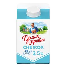 Снежок Домик в деревне 2,5% 475 мл