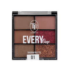 Палетка теней для век TF Cosmetics EVERY ONE CTE37 т.01 Красно-Коричневый 11,4 г