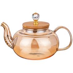 Чайник заварочный Agness "Amber"800 мл, янтарный (889-112)