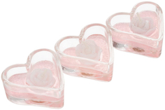 Набор подсвечников со свечой House & Holder Сердце