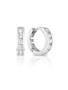Серьги конго из серебра с фианитом SKAZKA Natali Romanovoi 36335