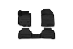 Коврики 3D в салон SUZUKI Vitara, 2015-, кроссовер, 4 шт. (полиуретан) Element