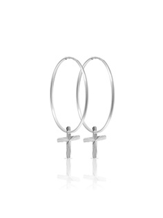 Серьги конго из серебра SKAZKA Natali Romanovoi 37578
