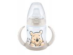 Бутылочка NUK First Choice+ Дисней Винни обуч. с насад. и ручками 6-18м беж 150мл 10743034