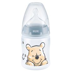 Бутылочка NUK First Choice+ Дисней Винни с силиконовой соской 0-6 мес голуб 150мл 10743032
