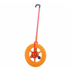 Каталка Devik Toys Колесо с ручкой 6424495
