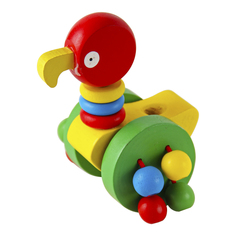 Каталка Devik Toys Петушок деревянная 4311616