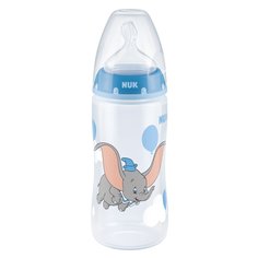 Бутылочка NUK First Choice+ Дисней Дамбо с силиконовой соской 6-18 мес 300 мл 10216257