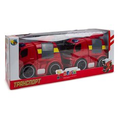 Набор Devik Toys Пожарные машинки 2 шт 3925382