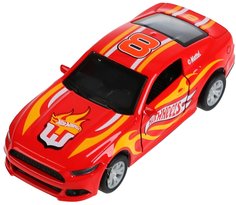 Машинка гоночная Спорткар инерционная Hot Wheels 12 см красная 1809C673-R