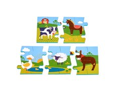 Пазл Lucy & Leo Farm 20 штук LL258 No Brand