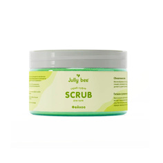 Сахарно-солевой Скраб-суфле для тела Jully bee Фейхоа 350 г
