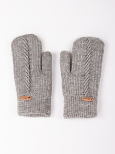 Варежки женские DAIROS GD71700512 серые, one size