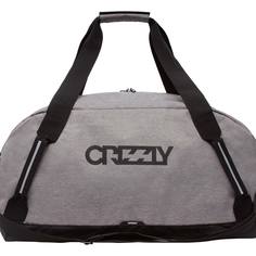 Дорожная сумка мужская Grizzly TD-25-2 серая, 60х30х29 см