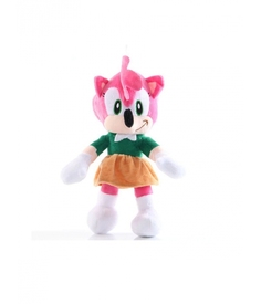 Мягкая игрушка Соник синий еж Соник_25_розовый No Brand