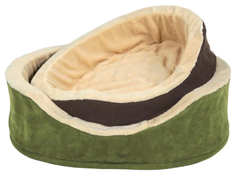 Лежак PetMate AP Pet Lounger Plush/Suede с бортиками для собак 71 х53 х19 см