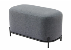 Пуф SOFA 03-4080 серый HE512-11 Claudio Bellini