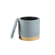 Пуф FS-006-40 голубой ESF