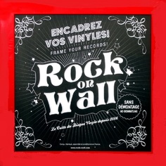 Настенная рамка для LP 12" Red Мистерия Звука