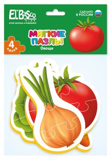 Мягкие пазлы El`BascoKids Овощи ET02-004