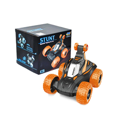 Трюковая машинка Market toys lab перевертыш, оранжевая