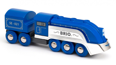 Поезд Brio Special Edition синий с серебром 33642