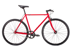 Велосипед Bear Bike Detroit (700C 1 ск. рост. 580 мм) 2021, красный матовый