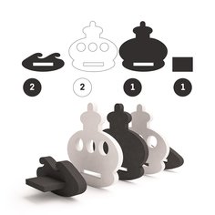 Конструктор El Basco Toys черно-белый Подводная лодка 03-020